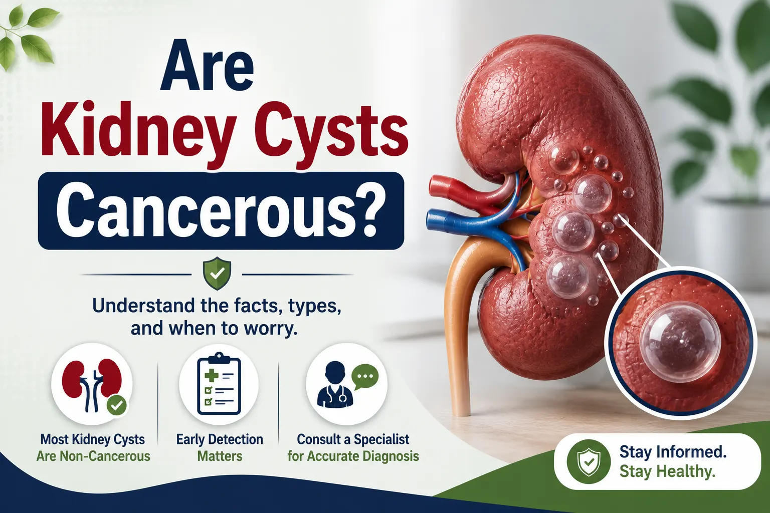 Are Kidney Cysts Cancerous? Are Kidney Cysts Cancerous?